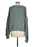 Free People 100% Baumwolle Teal Pullover Sweater Size L - photo 2