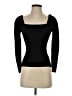 Sandro Black Long Sleeve Top Size Sm (1) - photo 1