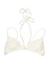 Unbranded Solid Ivory White Swimsuit Top Size XXS (estimated) - photo 1