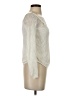 Cinq à Sept 100% Cotton Ivory Long Sleeve Top Size XS - photo 4