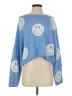 Moon & Madison Blue Pullover Sweater Size S - photo 1