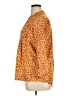Notations Animal Print Orange 3/4 Sleeve Blouse Size XL - photo 5