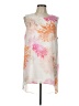 Calvin Klein 100% Polyester Ivory Sleeveless Blouse Size L - photo 1