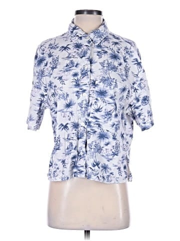 Abercrombie & Fitch 3/4 Sleeve Button-Down Shirt (view 1)
