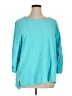 Ali Miles Teal Pullover Sweater Size 1X - photo 1