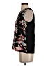 Diane von Furstenberg 100% Silk Black Blouse Size P (petite) - photo 5