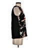 Diane von Furstenberg 100% Silk Black Blouse Size P (petite) - photo 4