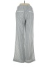 Caslon Stripes Gray Linen Pants Size XXS - photo 2