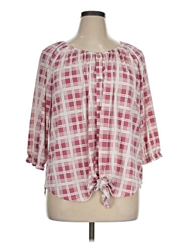 Amana 3/4 Sleeve Blouse (view 1)