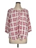 Amana Pink 3/4 Sleeve Blouse Size 1X - photo 1