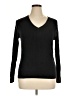 Tommy Hilfiger 100% Cotton Black Pullover Sweater Size XL - photo 1