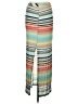 Michael Stars Stripes Silver Casual Skirt Size L (estimated) - photo 2