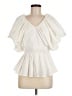 Cocobleu Ivory Sleeveless Blouse Size M - photo 1