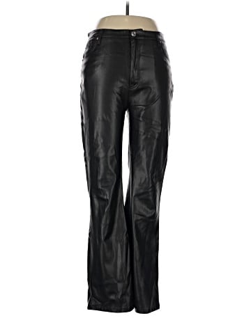 Bershka Faux Leather Pants (view 1)