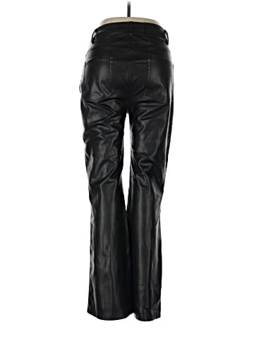 Bershka Faux Leather Pants (view 2)