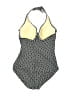Magicsuit Houndstooth Silver Swimsuit Top Size 10 - photo 2