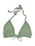 Unbranded Solid Green Swimsuit Top Size S - photo 1