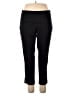 Croft & Barrow Solid Black Active Pants Size 14 - photo 1