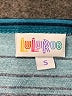 Lularoe Stripes Teal Casual Dress Size S - photo 7