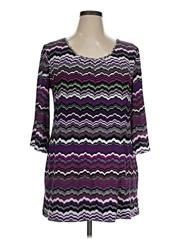 Style&Co 3/4 Sleeve Blouse (view 1)
