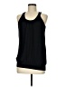 Wrapper Black Sleeveless Blouse Size M - photo 1