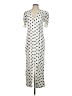 Sleeper 100% Viscose Polka Dots Ivory Casual Dress Size S - photo 1