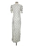 Sleeper 100% Viscose Polka Dots Ivory Casual Dress Size S - photo 2