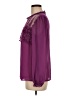 Assorted Brands 100% Polyester Purple Long Sleeve Blouse Size M - photo 5