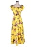 Aqua Yellow Casual Dress Size S - photo 1