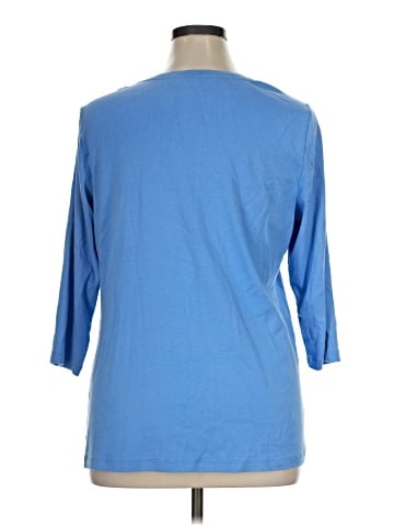 St. John's Bay 3/4 Sleeve T-Shirt (view 2)
