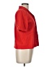 Theory Red Short Sleeve Blouse Size L - photo 4