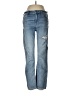 STUDIO BLUE Hearts Blue Jeans Size 28 waist - photo 1