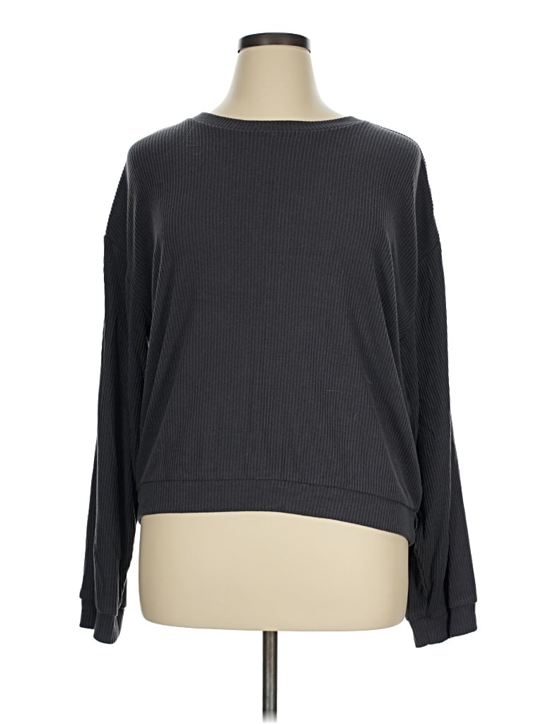 Pre-owned Honeydew Long Sleeve T-shirt In Gray