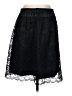 Poleci 100% Polyester Black Casual Skirt Size S - photo 2