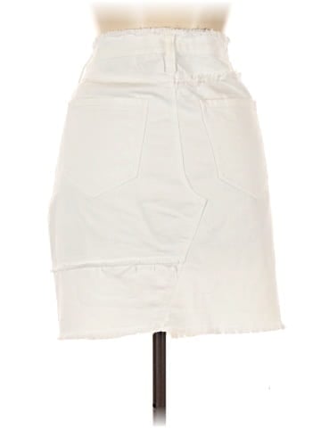 Liverpool Los Angeles Denim Skirt (view 2)