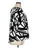 Westbound Graphic Black 3/4 Sleeve Blouse Size XL - photo 4