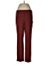 Chico's Color Block Burgundy Track Pants Size Med (1) - photo 1