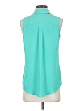 Express Sleeveless Button-Down Shirt (view 2)