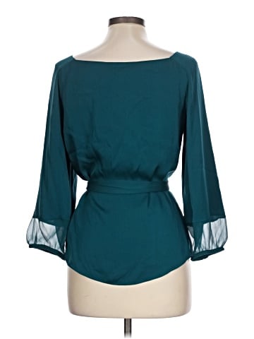 Diane von Furstenberg 3/4 Sleeve Silk Top (view 2)