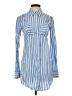 STAUD Blue Long Sleeve Button-Down Shirt Size XS - photo 1