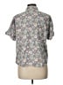 Universal Thread Paisley Gray Short Sleeve Blouse Size L - photo 2