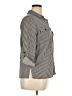 Notations Stripes Gray 3/4 Sleeve Button-Down Shirt Size XL (petite) - photo 4