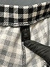Shein Checkered-gingham Black Shorts Size M - photo 3