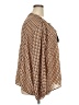 DR2 100% Polyester Brown Long Sleeve Blouse Size XXL - photo 4