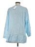 Camille & Co. Blue 3/4 Sleeve Blouse Size S - photo 2