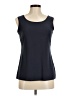 IMAN Blue Sleeveless T-Shirt Size M - photo 1