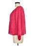 Ann Taylor 100% Polyester Red Long Sleeve T-Shirt Size M (petite) - photo 5