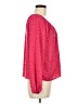 Ann Taylor 100% Polyester Red Long Sleeve T-Shirt Size M (petite) - photo 4
