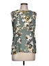 Papermoon 100% Polyester Green Sleeveless Blouse Size L - photo 1