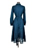 Boohoo 100% Polyester Blue Cocktail Dress Size 6 - photo 2